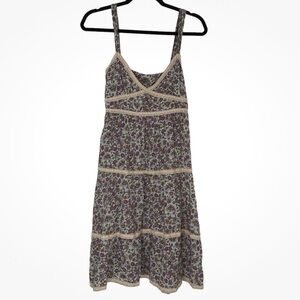 Free People Boho Crotchet Accents Sundress Small